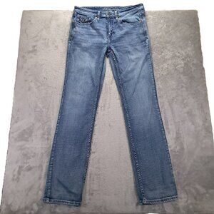 Cody James Jean Mens 35x36, Tag 33x36 Straight Leg Blue Denim Stretch